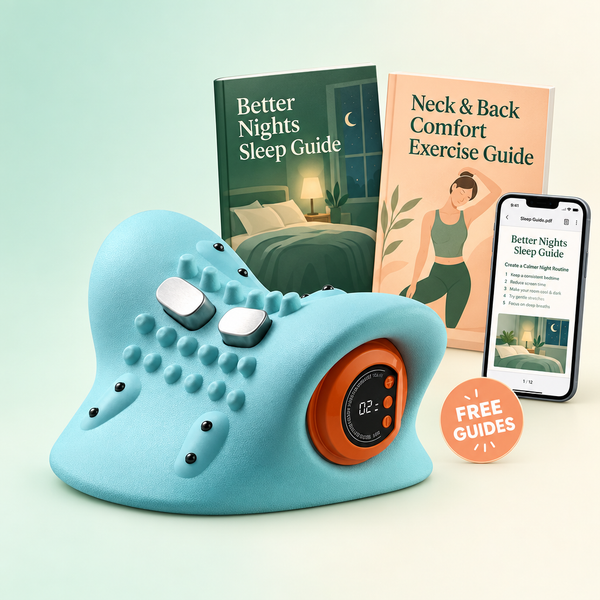 Unkink Rest Pro | Heated Neck Pillow with Display